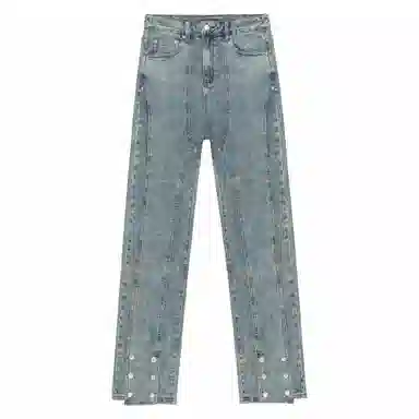 XINYINSU Wide-Leg Jeans Black