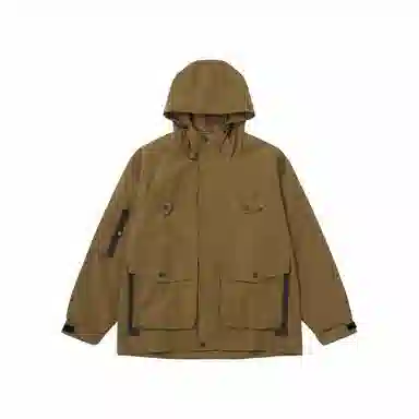 膨胀潮牌 户外休闲立体口袋连帽夹克外套 男女同款