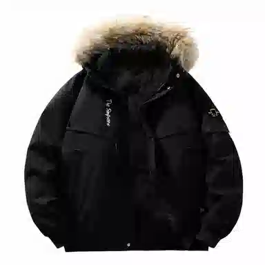 The Simpsons Embroidered Down Jacket