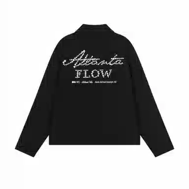 HARSH AND CRUEL Cleanfit Pearl Embroidery Jacket Black