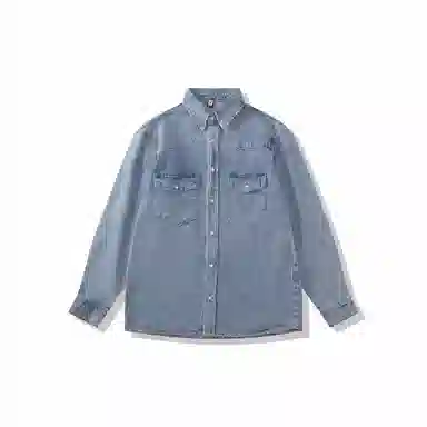 我是大卫 美式复古重工水洗复古高级感休闲夹克外套 通用