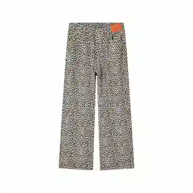 Geoffrey B. Small Leopard Print Jeans