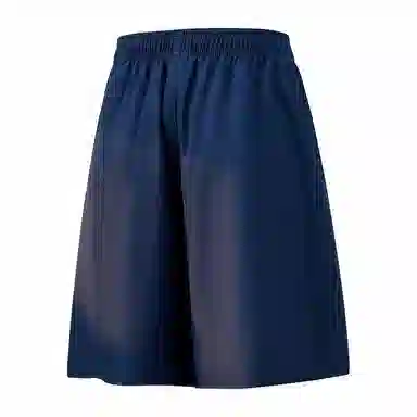 兰缪 简约纯色基础日常舒适透气柔软亲肤美式百搭宽松五分休闲短裤 男女同款