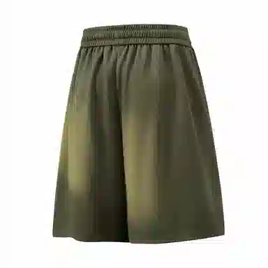 兰缪 日系纯色基础款日常通勤舒适透气亲肤柔软美式复古百搭运动户外宽松休闲短裤 男女同款