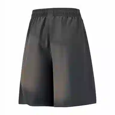 兰缪 简约纯色基础日常舒适透气柔软亲肤美式百搭宽松五分休闲短裤 男女同款