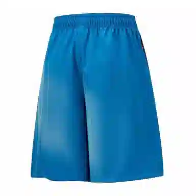 兰缪 日系简约纯色基础款日常通勤舒适柔软亲肤复古美式百搭户外运动宽松五分休闲短裤 男女同款