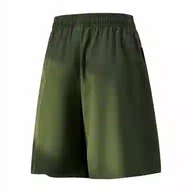 兰缪 日系简约纯色基础款日常通勤舒适柔软亲肤复古美式百搭户外运动宽松五分休闲短裤 男女同款