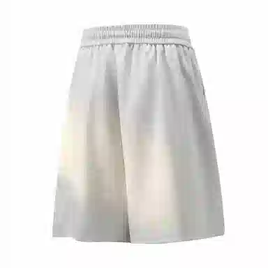 兰缪 日系纯色基础款日常通勤舒适透气亲肤柔软美式复古百搭运动户外宽松休闲短裤 男女同款