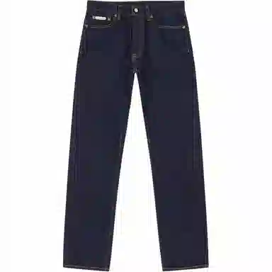 Calvin Klein Jeans Straight Leg Denim Deep Blue