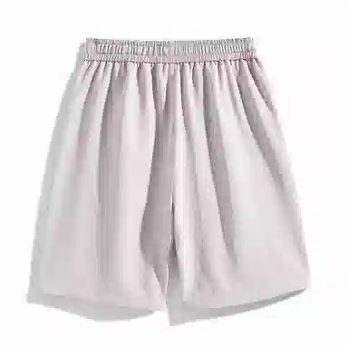 海尔斯 美式高街户外纯色百搭中腰宽松系带休闲短裤 男款