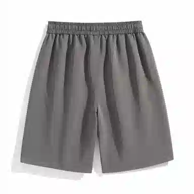 海尔斯 美式高街户外纯色百搭中腰宽松系带休闲短裤 男款