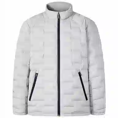 坦博尔 立领轻薄短款内胆叠穿保暖羽绒服 男款