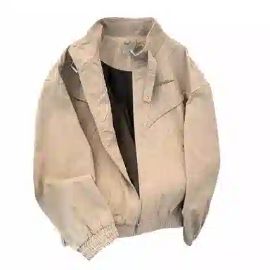 大卫贝肯 美式潮牌高街百搭夹克外套 男女同款 黑色