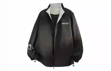 王者荣耀 鲁班七号星空梦想款 美式复古高街纯色设计字母户外防风潮流休闲宽松立领工装机能风无性别通勤舒适夹克外套 男女同款