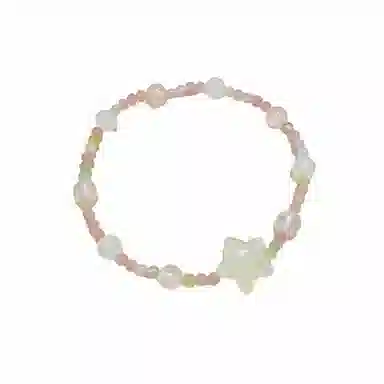 指尖瑰宝 新中式国风多巴胺甜美可爱招桃花转运事业有成平安喜乐好运常在天然 玛瑙 玉石手串 女款