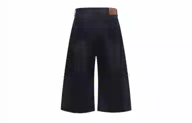 BLINDNOPLAN Washed Flocked Wide Leg Patchwork Jeans