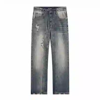 GURBAKS Retro Straight Jeans