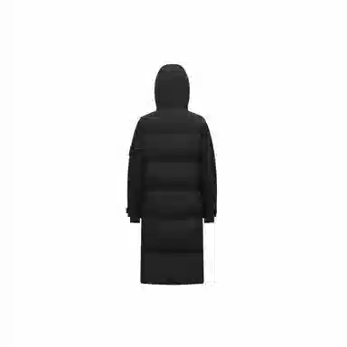 波司登 蓄热防风高蓬长款连帽羽绒服 男款