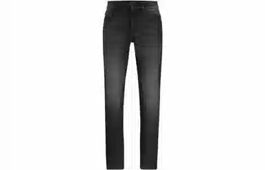 HUGO BOSS Slim-Fit Jeans In Black Comfort-Stretch Denim