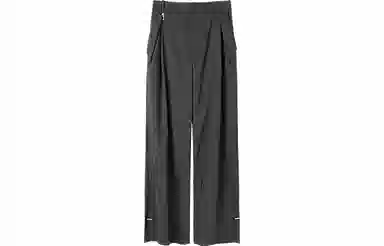 Huanzhe Black Wide-Leg Pants