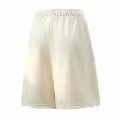 兰缪 日系纯色基础款日常通勤舒适亲肤柔软美式复古百搭户外宽松运动休闲短裤 男女同款