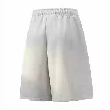 兰缪 日系纯色基础款日常通勤舒适亲肤柔软美式复古百搭户外宽松运动休闲短裤 男女同款