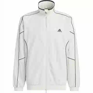 adidas FW24 WRINKLED LINED TRACK TOP Wording logo
