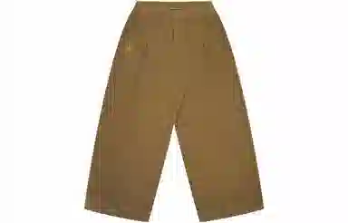 Drew House Corduroy Ultra Wide Pleated Pant Brown