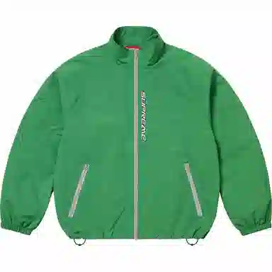 Supreme Contrast Zip Track Jacket