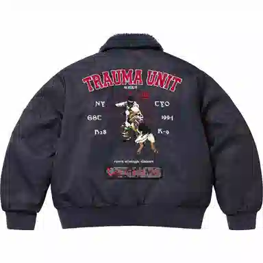 Supreme SS25 AOI Nylon Bomber Jacket