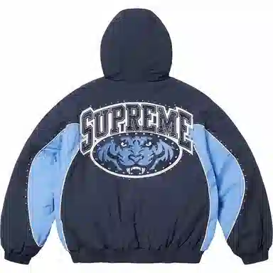 Supreme SS25 Studded Stadium Jacket logo