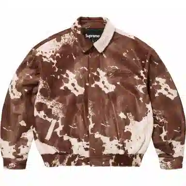 Supreme Ponyhair Varsity Jacket