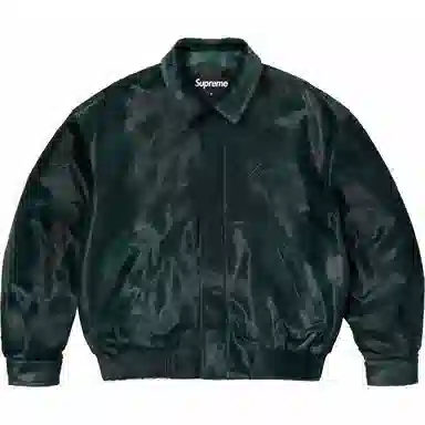 Supreme Ponyhair Varsity Jacket