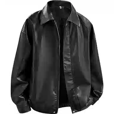 多元风格复古百搭休闲皮衣 男女同款