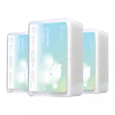 妮丽雅 菱形化妆棉 加大加厚盒装