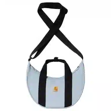 Carhartt WIP Logo Adjustable Strap Nylon Shoulder Bag Small Blue
