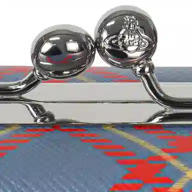 Vivienne Westwood Orb Leather Shoulder Bag Blue