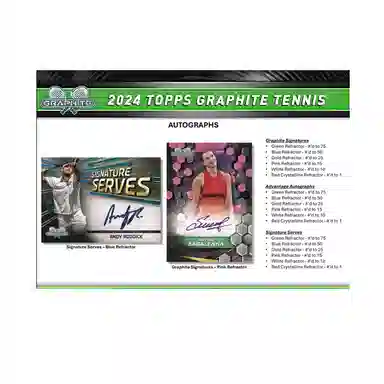 Topps 2024 Topps Graphite Tennis Hobby