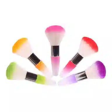 馨枕居  彩色软毛化妆刷 清洁定妆