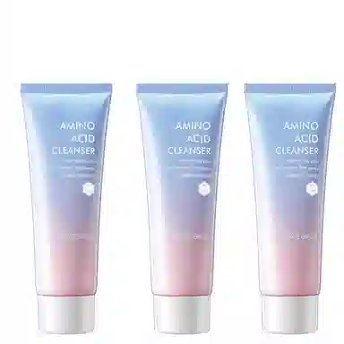 慕斯女孩  氨基酸净润洗面奶 清洁控油  去黑头提亮 淡痘印