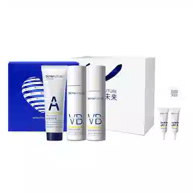 肌肤未来 烟酰胺水乳护肤礼盒套装 提亮保湿滋润清爽补水控油清洁 男女生浪漫礼盒