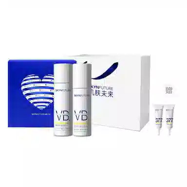 肌肤未来 烟酰胺水乳护肤礼盒套装 提亮保湿滋润清爽补水控油清洁 男女生浪漫礼盒