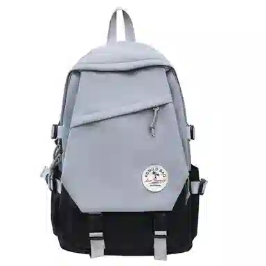 醇龙 大容量电脑包旅行包背包初中生高中生大学生书包通勤 尼龙 双肩包 男女同款情侣款 多色