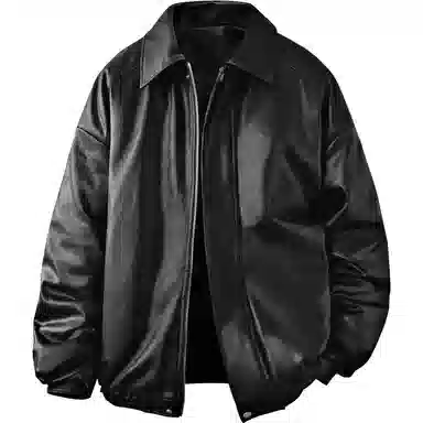 多元风格复古百搭休闲皮衣 男女同款