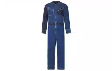 Lee Denim Jumpsuit Blue