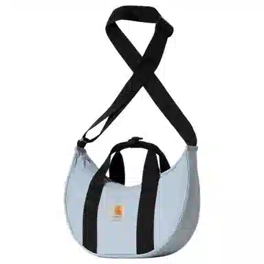 Carhartt WIP Logo Adjustable Strap Nylon Shoulder Bag Small Blue