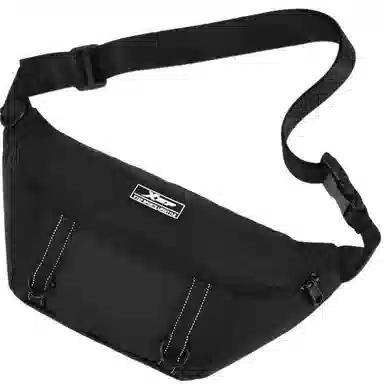 特步 单肩包潮流机能风胸包轻便多功能耐用运动学生早八通勤 织物 斜挎包 男女同款情侣款 多色