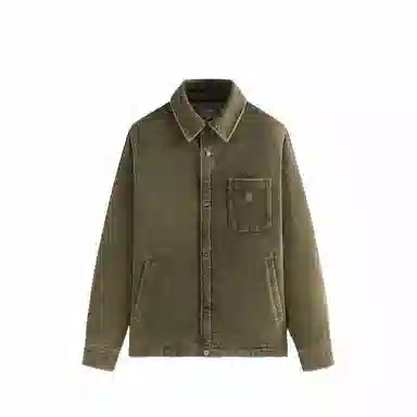 KITH FW24 Washed Corduroy Brixton Puffed Shirt Jacket