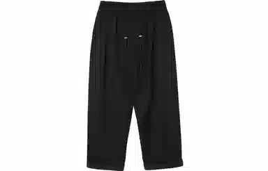 速写 系带渐变休闲长裤 男女同款