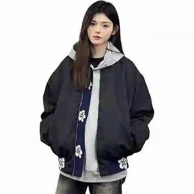 VIPGOOSE vintagecleanfitbomber